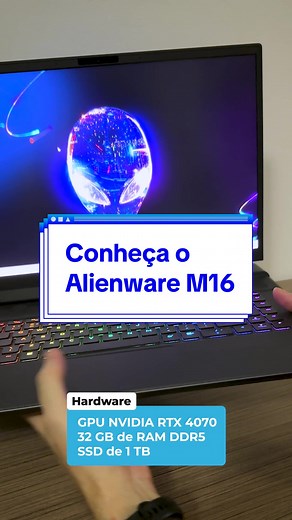 Desempenho Potente do Alienware M16: Primeiro Olhar