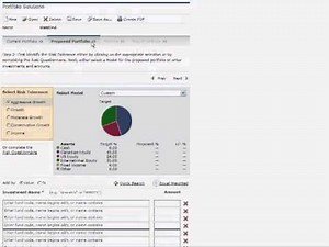 MorningStar Comparing Portfolio to Portfolio