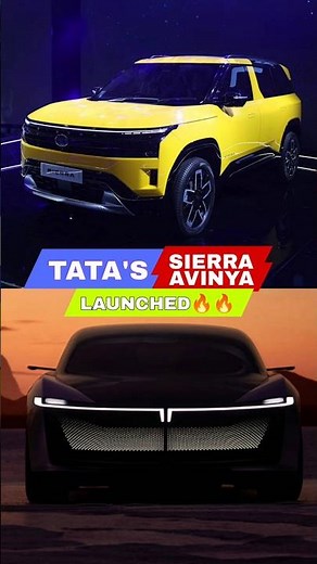 Tata’s Future Cars Revealed: Sierra, Avinya & 15 EVs Coming by 2030