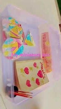 Cute miniature DIY box