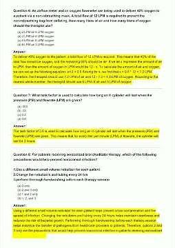 Nbrc Practice Exam ! , Flashcards & Trivia Exam video