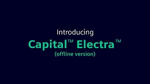 Capital Electra (Offline Version) - On-premise version of Capital Electra X. Available as subscription with Capital Electra Professional plan. | Capital™ X Panel Designer