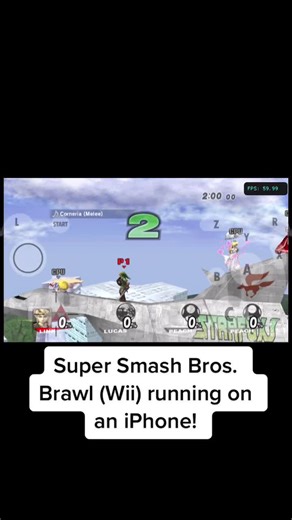 Super Smash Bros. Brawl on iPhone SE 2020 | Dolphin Emulator