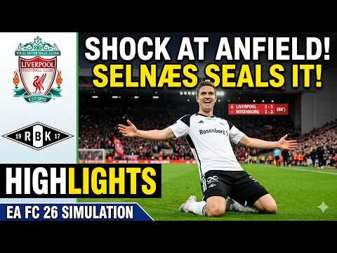Rosenborg BK at Liverpool FC Skittles League XIV Highlights #eafc26 #highlights