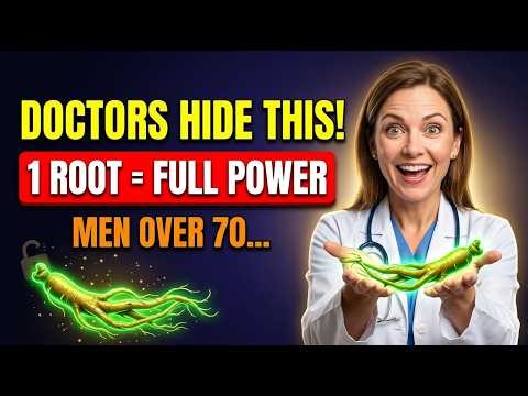 Your Doctor Won't Tell You THIS — 1 Root That Restores Full Potency in Men Over 70 in 5 Days