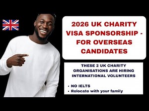 UK Charity Organisations Hiring International Volunteers With Visa Sponsorship Apply Now!