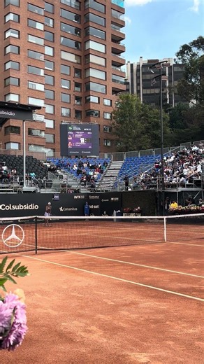 Emiliana Arango le ganó el primer set a Varvara Lepchenko en el WTA 250 de Bogotá 🎾