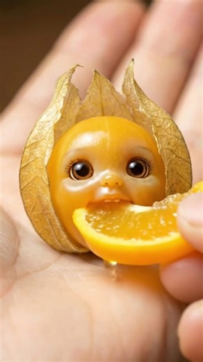 Surprising Citrus Sensation: ASMR Orange Bite Experience