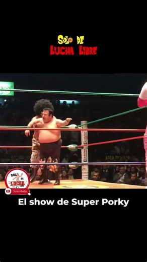 Super #porky #luchalibre #humor #wrestling #funny Mr niebla #cmll #aaa