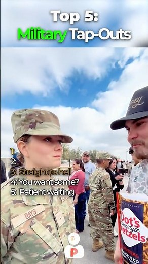 Top 5 Military Tap Outs That Had Us Crying Laughing 😂 | #shorts