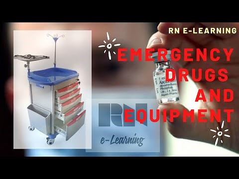 Emergency Drugs and Equipment | Crash Cart