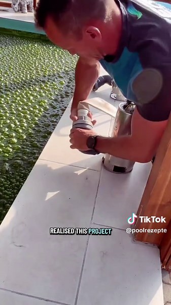 $35,000 to clean his pool… and I should’ve said no #poolservice #poolcleaning #poolmaintenance #satisfying #oddlysatisfying