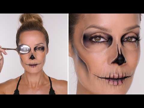 Easy Skull Makeup Hack: The Viral Spoon Trick Made Better!