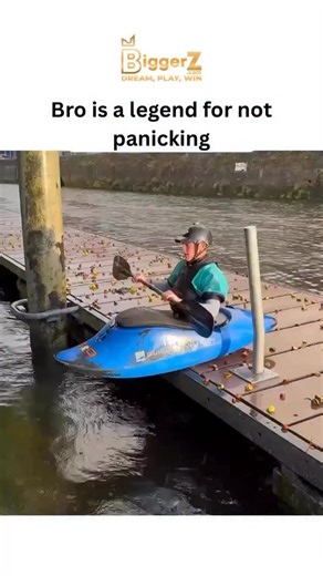 @justviralsttuf on Instagram: "#biggerz - The post shares a 14-second video of a kayaker repeatedly failing to reboard his overturned kayak in chilly water, overlaid with “POV: the water is too cold,” emphasizing the subject’s unflappable calm amid comedic mishaps. - Posted November 10, 2025, by @dian_arifiya, a casual content sharer, it exploded to over 5 million views and 3,800 likes, tapping into viral appeal of resilient fails on - Replies blend praise for the “legendary” poise with jokes qu