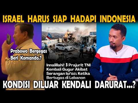 Akhirnya Indonesia Akan Hantam Israel Pasca 3 TNI Gugur Di Lebanon.??