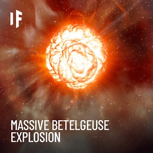 1M views · 10K reactions | Betelgeuse, one of the largest stars visible to the naked eye, is dimming substantially. Will it explode anytime soon? | What If | Facebook