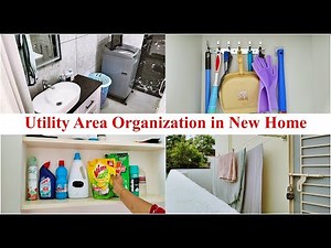 Utility Area Organization | Utility Area Design in New House | Vasanthi Shankar