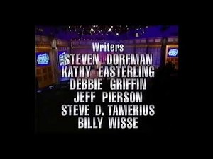Jeopardy Full Credit Roll 11/27/1996