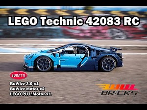 Unleashing the Power: Motorizing with LEGO Technic 42083 BUGATTI Chiron with BuWizz motor!