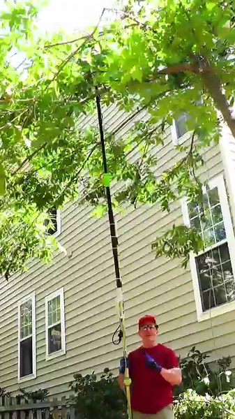 Pole-Chainsaw: +18ft SAFETY Extender, Easy to Build