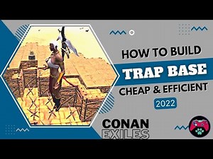 HOW TO BUILD TRAP BASE | SPIKE TRAP BASE | CONAN EXILES