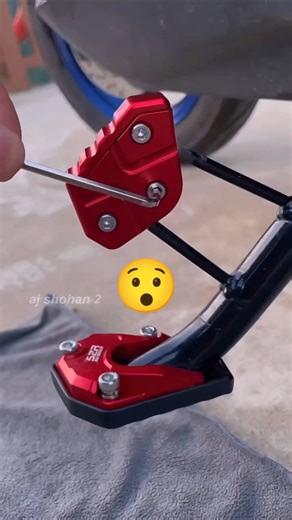 Wow New Stand Cover Install in Bike Modified #shorts #bike #stand #cover #modified #newtoyou #all
