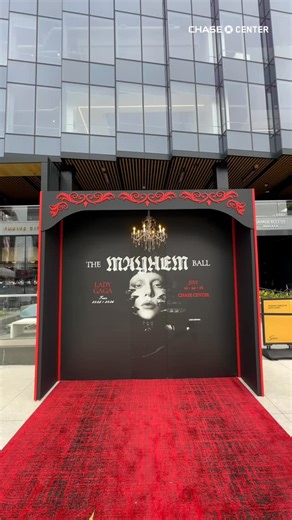 Chase Center on Instagram: "Ready for those flashing lights 📸 Get your Paparazzi photos taken at our #TheMAYHEMBall photo op in Thrive City before tonight’s show!"