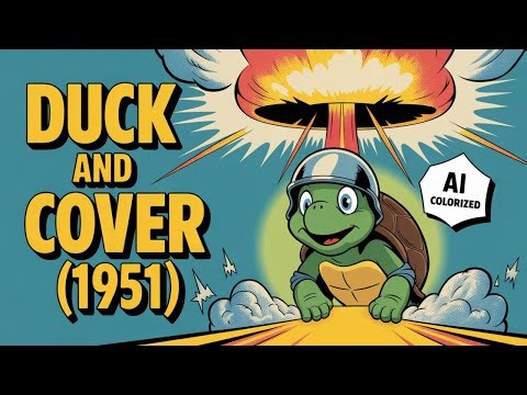 Duck and Cover (1951) — AI Colorized | Cold War Civil Defense Film