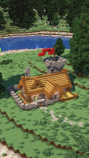 👆 Full Tutorial in Bio #minecraft #minecraftbuilding #minecrafttutorial #minecrafthacks #minecraftanimation