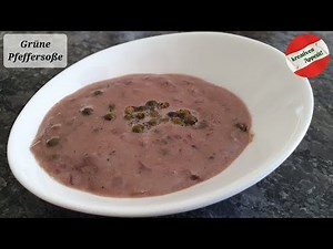 Pfeffersoße schnell & einfach zubereitet | würzig und einfach lecker