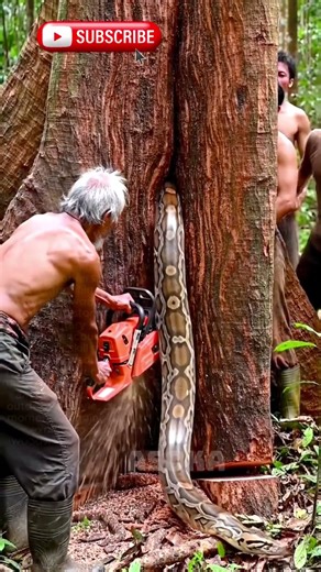 This Giant Tree Took Hours to Cut! #lumberjack#treecutting#woodworking#chainsaw