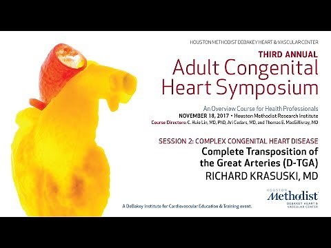 Complete Transposition of the Great Arteries D-TGA (RICHARD KRASUSKI, MD)