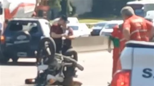 Tragedia en la General Paz: un muerto tras el choque entre un auto y una moto