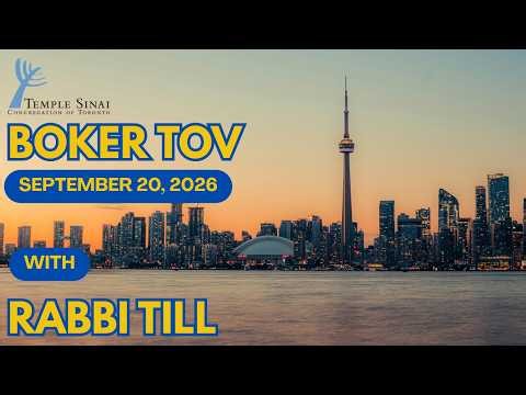 Boker Tov September 20, 2026