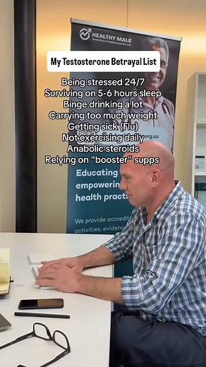 Things that betray your testosterone levels   Being stressed 24/7  Surviving on 5–6 hours of sleep  Binge drinking most weekends ⚖️ Carrying too much weight 裸 Getting sick (flu, infections)  Not exercising regularly  Thinking “booster” supplements will work  Using anabolic steroids Your hormones notice your habits. Follow Healthy Male for more real men’s health advice. | Healthy Male | Facebook