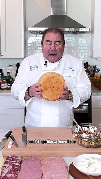 Muffuletta Sandwich Recipe from Chef Emeril Lagasse
