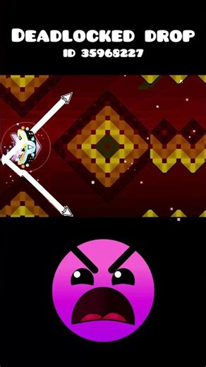 Deadlocked DROP is INSANE #geometrydash #gd #extreme