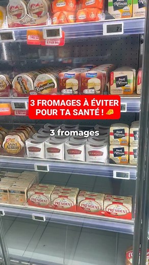 63K views · 1.7K reactions | 3 fromages que vous devriez éviter pour...