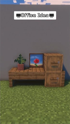 Aesthetic Office Idea in Minecraft! 🖥️✨