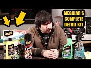Keep Your Car Clean With Meguiars Complete Car Care Detail Kit - Unboxing