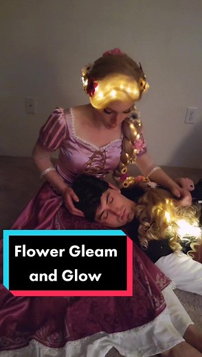 Light-Up Rapunzel Wig Transformation
