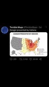 Mapping the Terrifying Dangers of Indiana