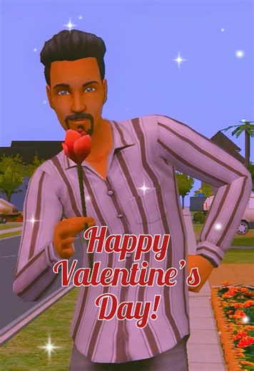 Happy Valentine’s Day from The Sims 2 Couples!