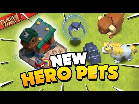 Hero Pets Explained! New Units in Clash of Clans!