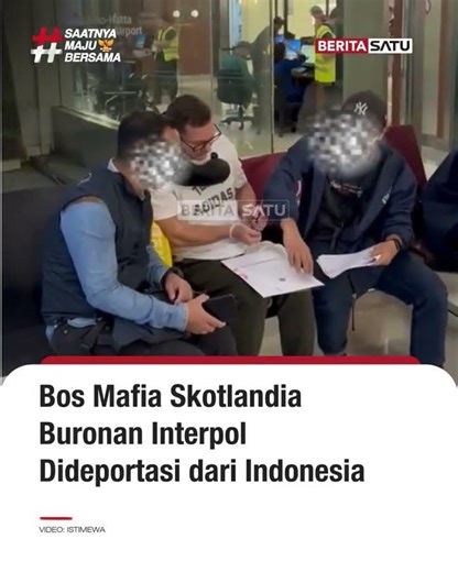 Bos Mafia Skotlandia Buronan Interpol Dideportasi dari Indonesia #beritasatu