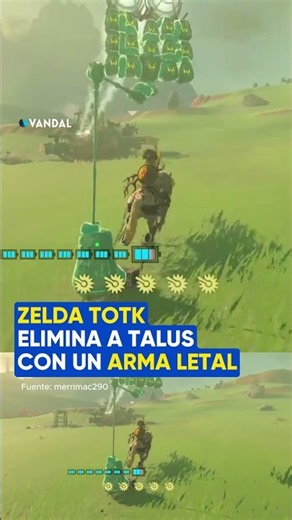 Crea un ARMA BRUTAL en Zelda TOTK 🤔💥 #zelda #totk #gaming #vandal