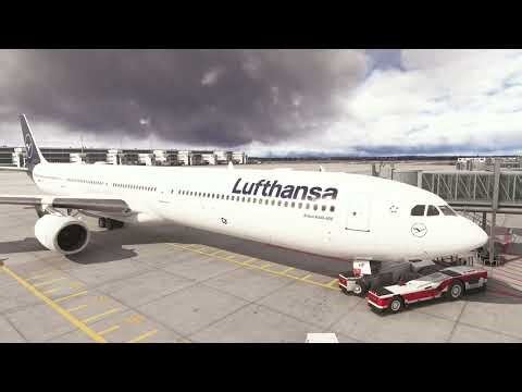 [GER] Test Flug | Aerosoft/Toliss A340-600 | München (EDDM) - Montreal (CYUL)