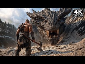 God Of War - SAVAGE Kratos Destroy All Norse Gods Scenes (4K Ultra HD)