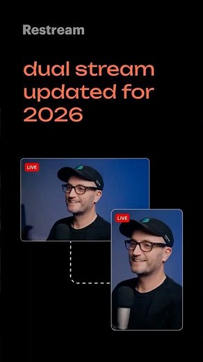 How to Dual Stream Vertical and Horizontal Video | Restream Studio Tutorial (2026)