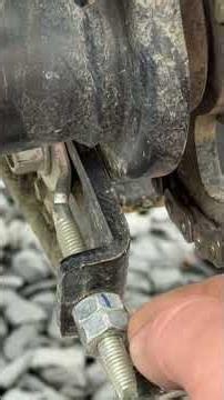 How to adjust chain on a Yamaha Grizzly 90 #Yamaha #ATV #mechanics